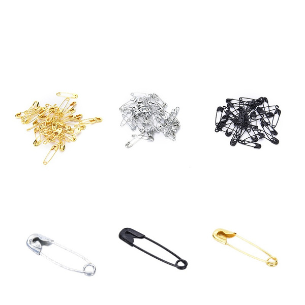1000PCS Gold Silver Mini Safety Pins Sewing Small Pins Craft Work Pack  linlinzhu